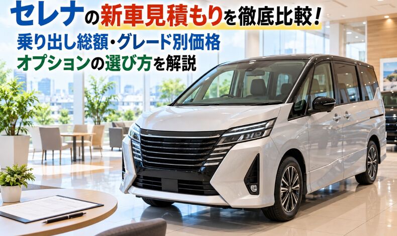 画像2458：セレナの新車見積もりを徹底比較！乗り出し総額・グレード別価格・オプションの選び方を解説